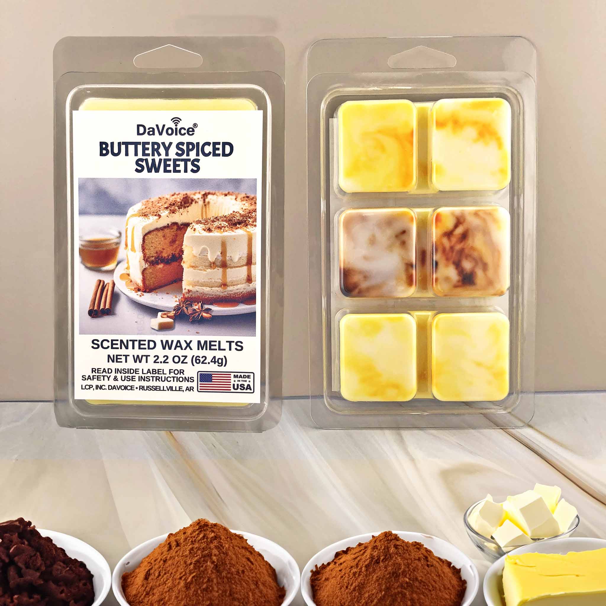 buttery spiced sweets wax cubes for wax melter