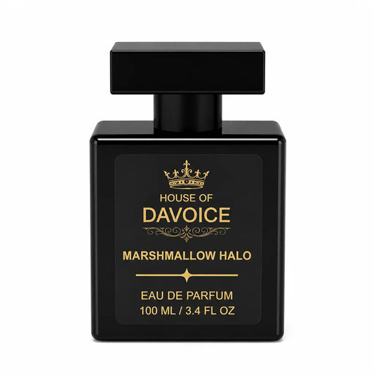House of DaVoice Marshmallow Halo 100 mL Eau de Parfum front view inspired by Kilian Love Don't Be Shy perfume