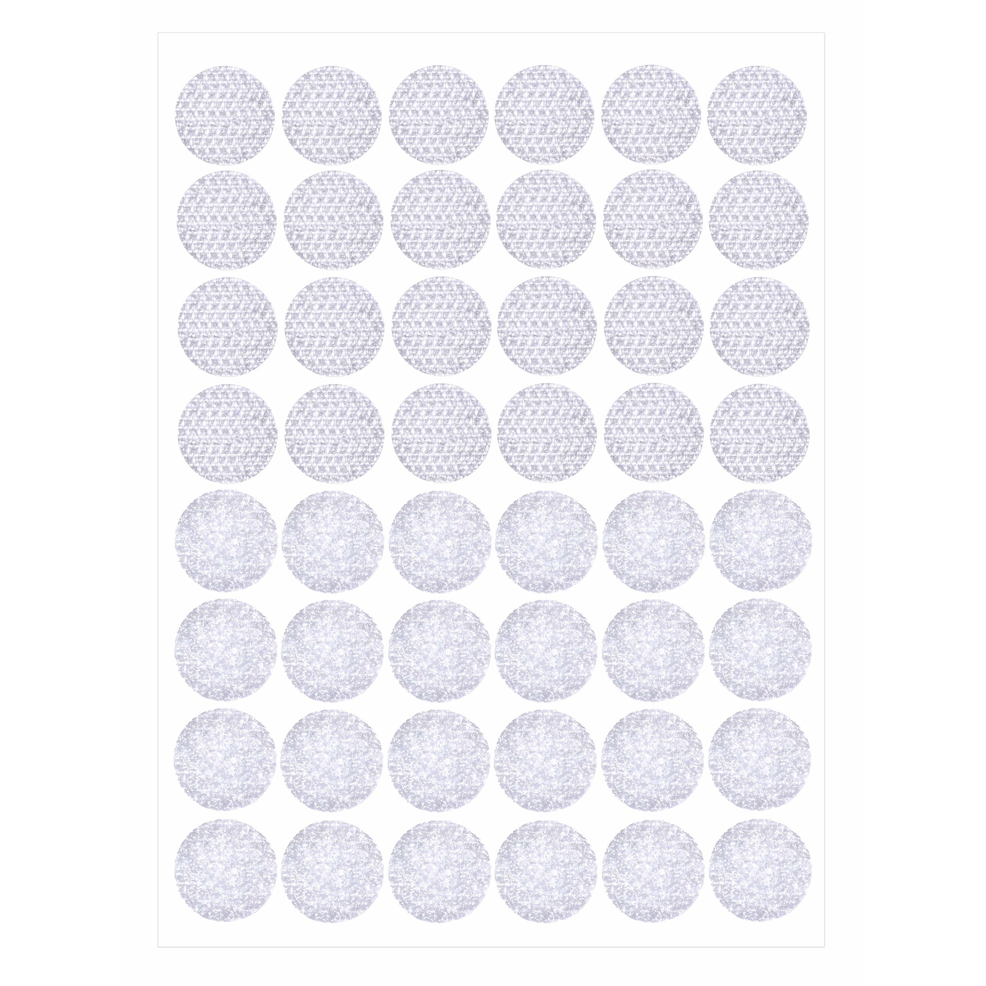 hook and loop dots