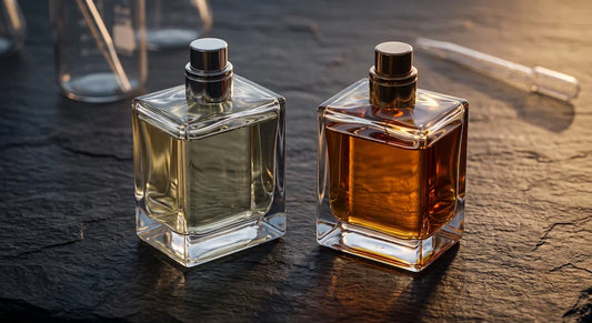 Eau de Parfum vs Eau de Toilette fragrance oil concentration bottles for long lasting perfume