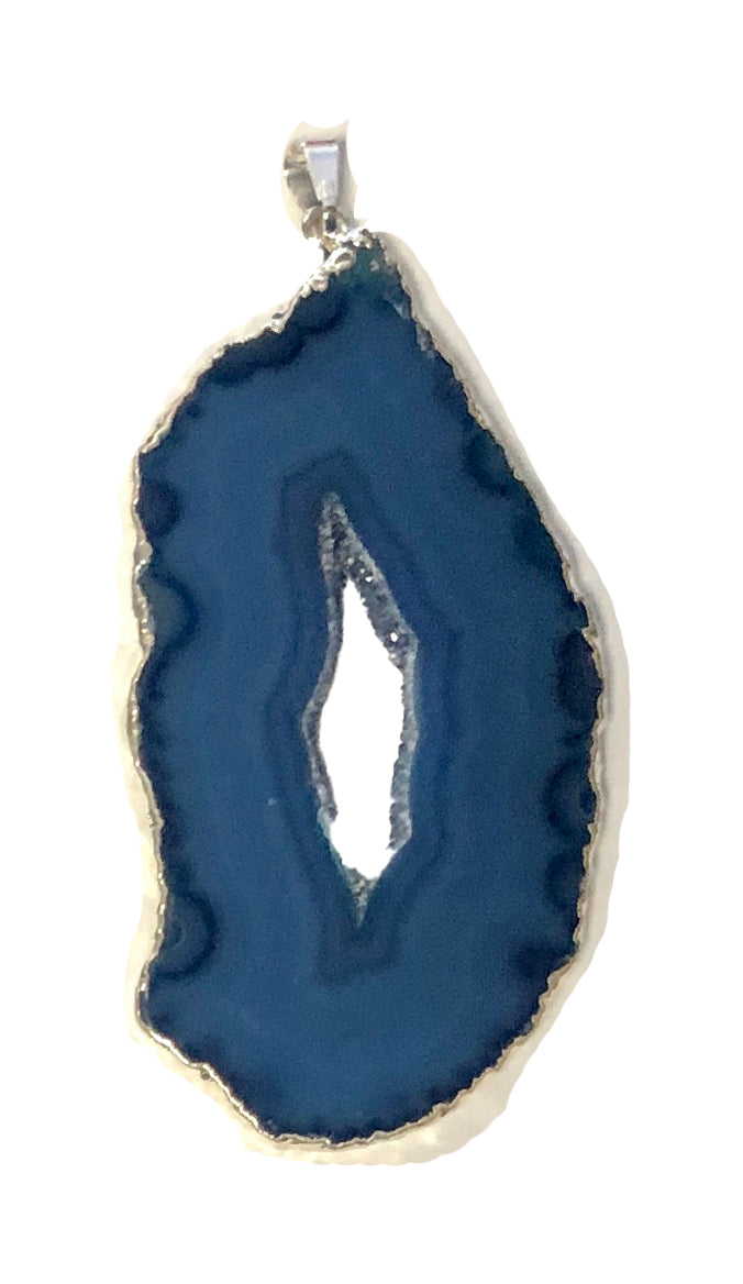 druzy pendant