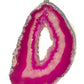 pink agate pendant