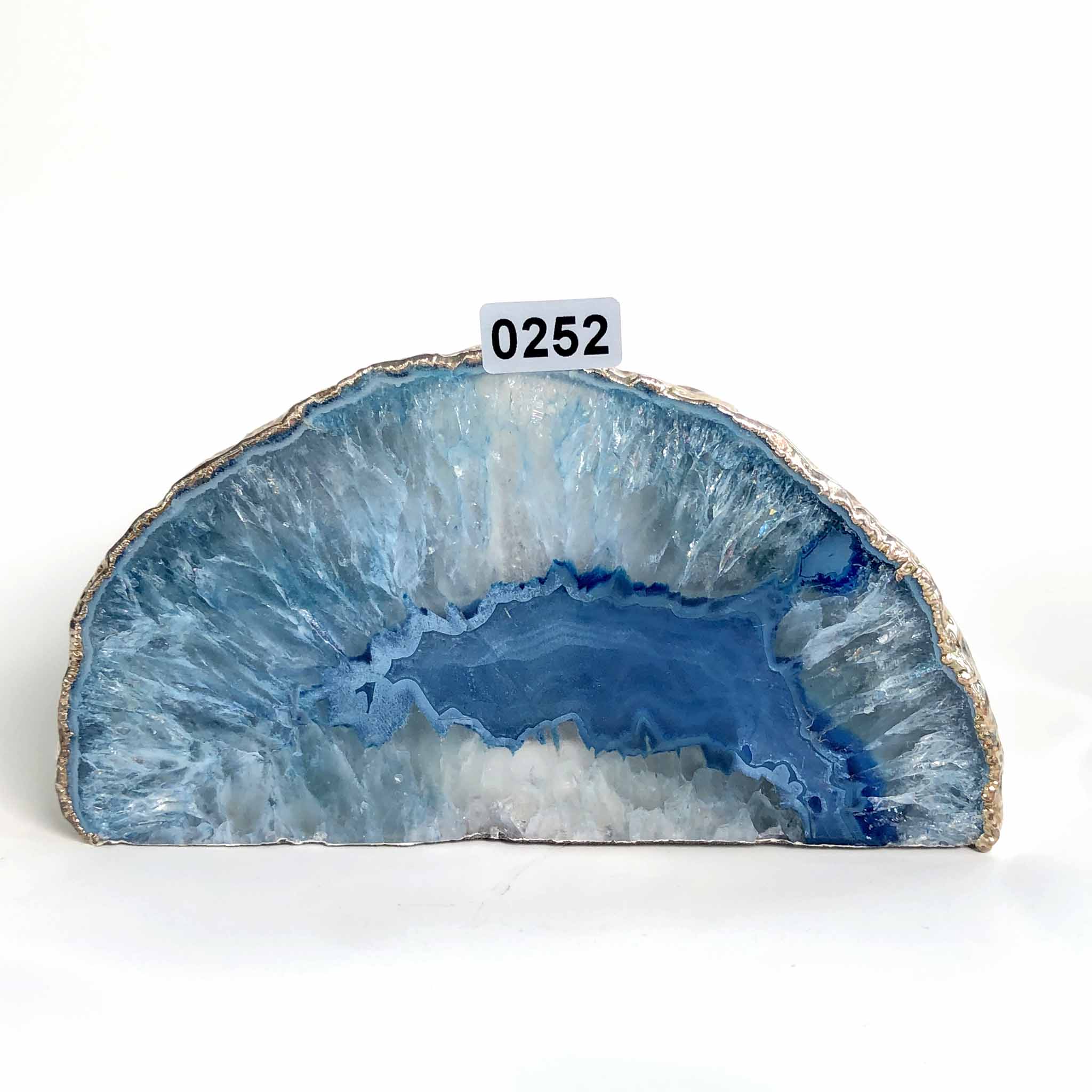 agate candle holder
