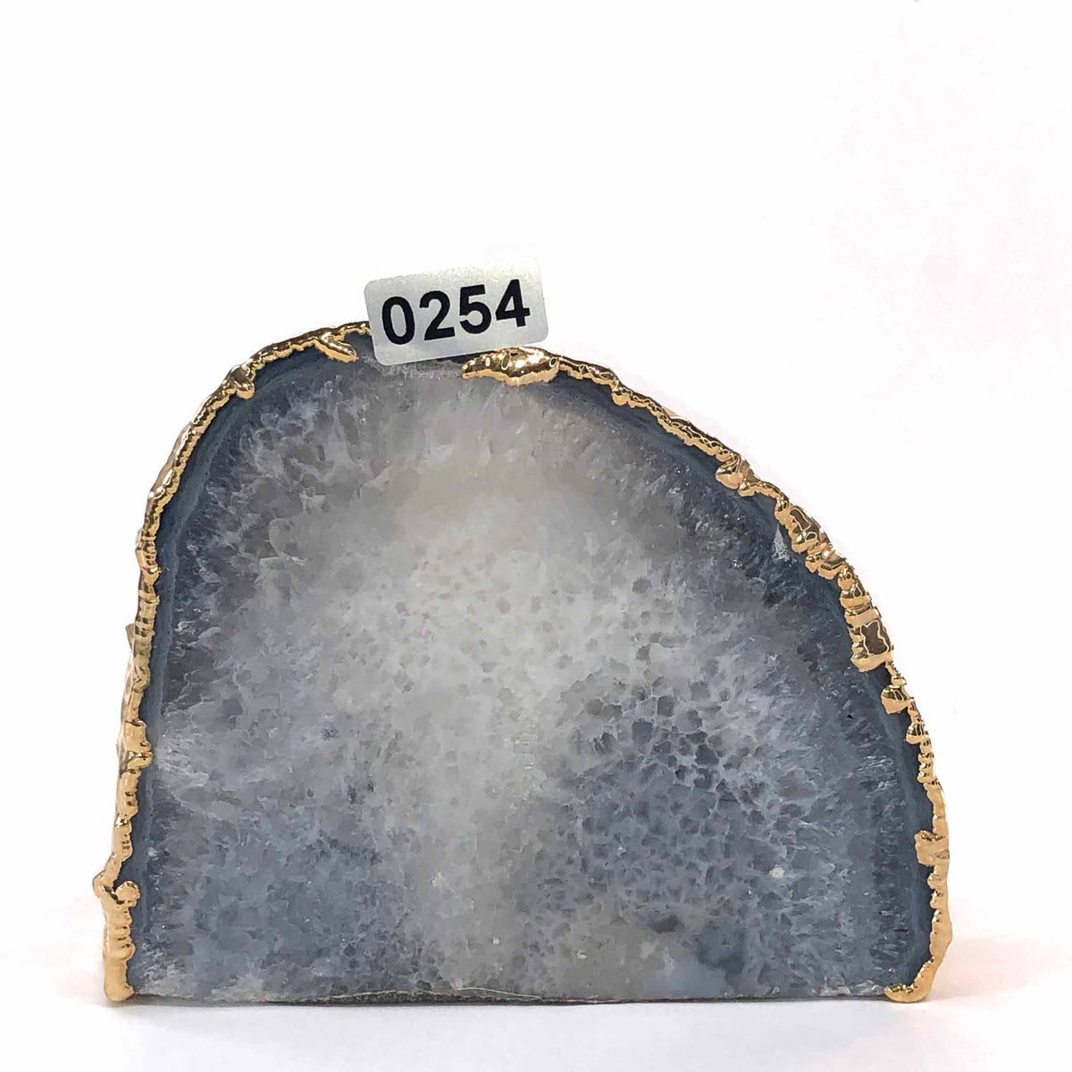 gold plated geode