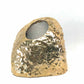 gold agate rock