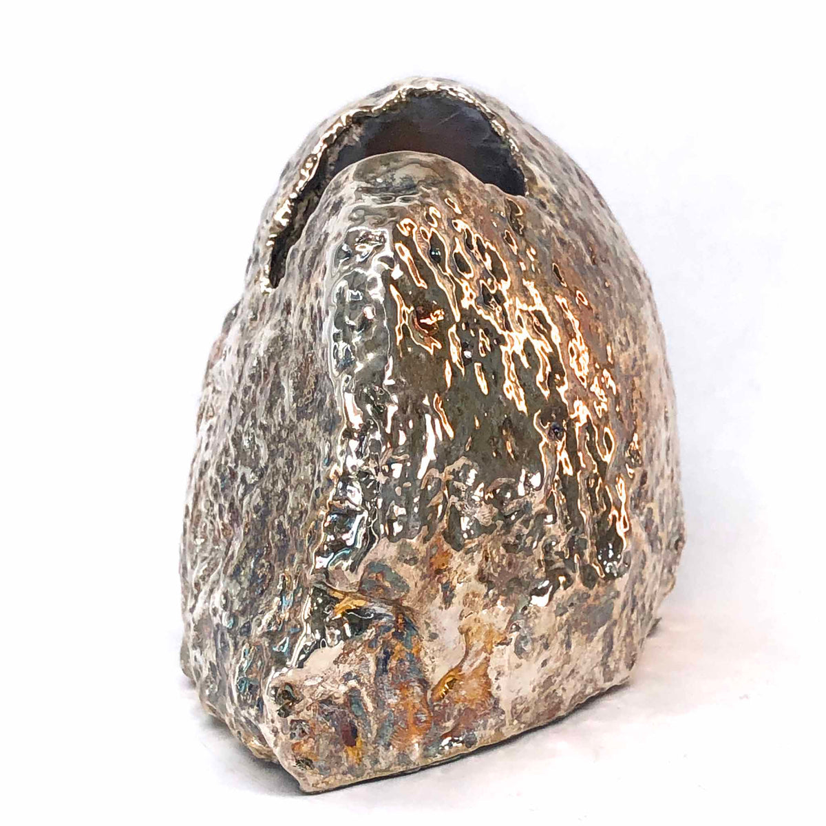 plated geode