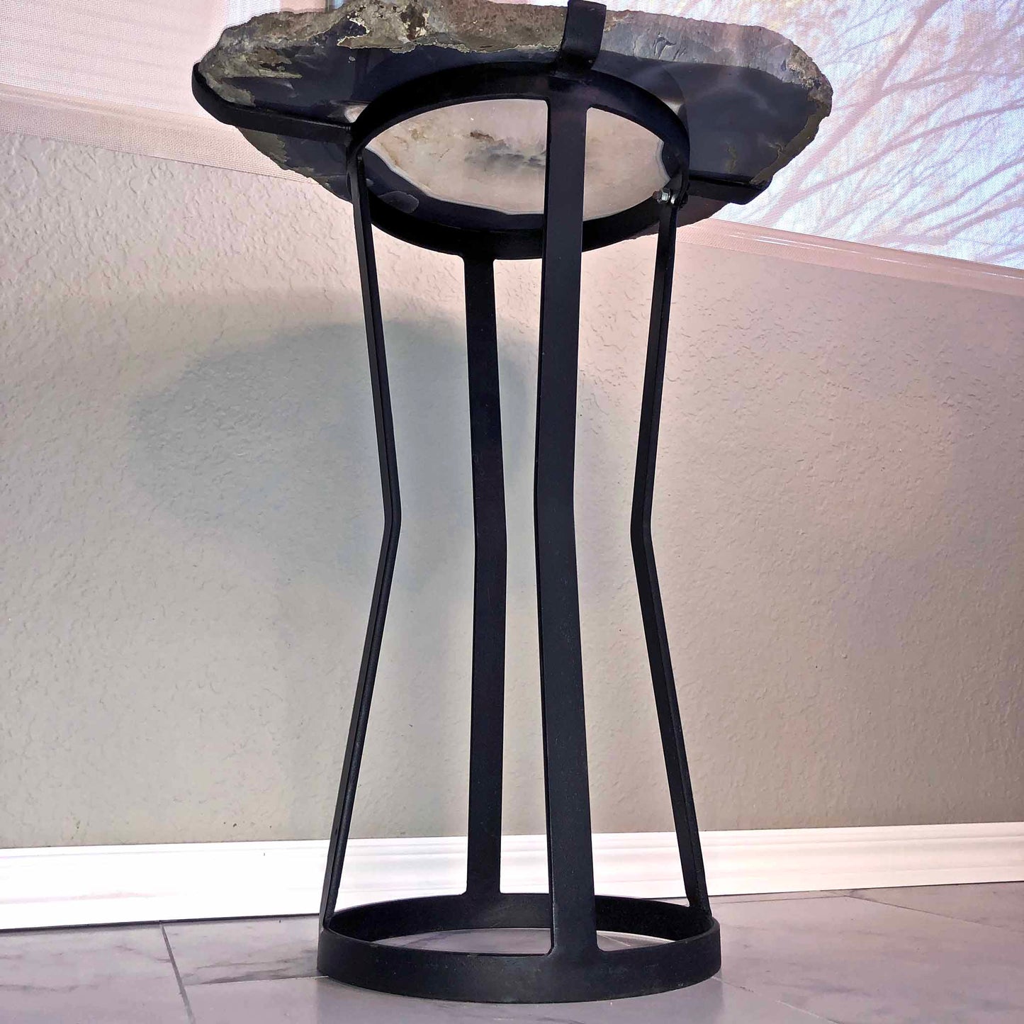 stone top end table