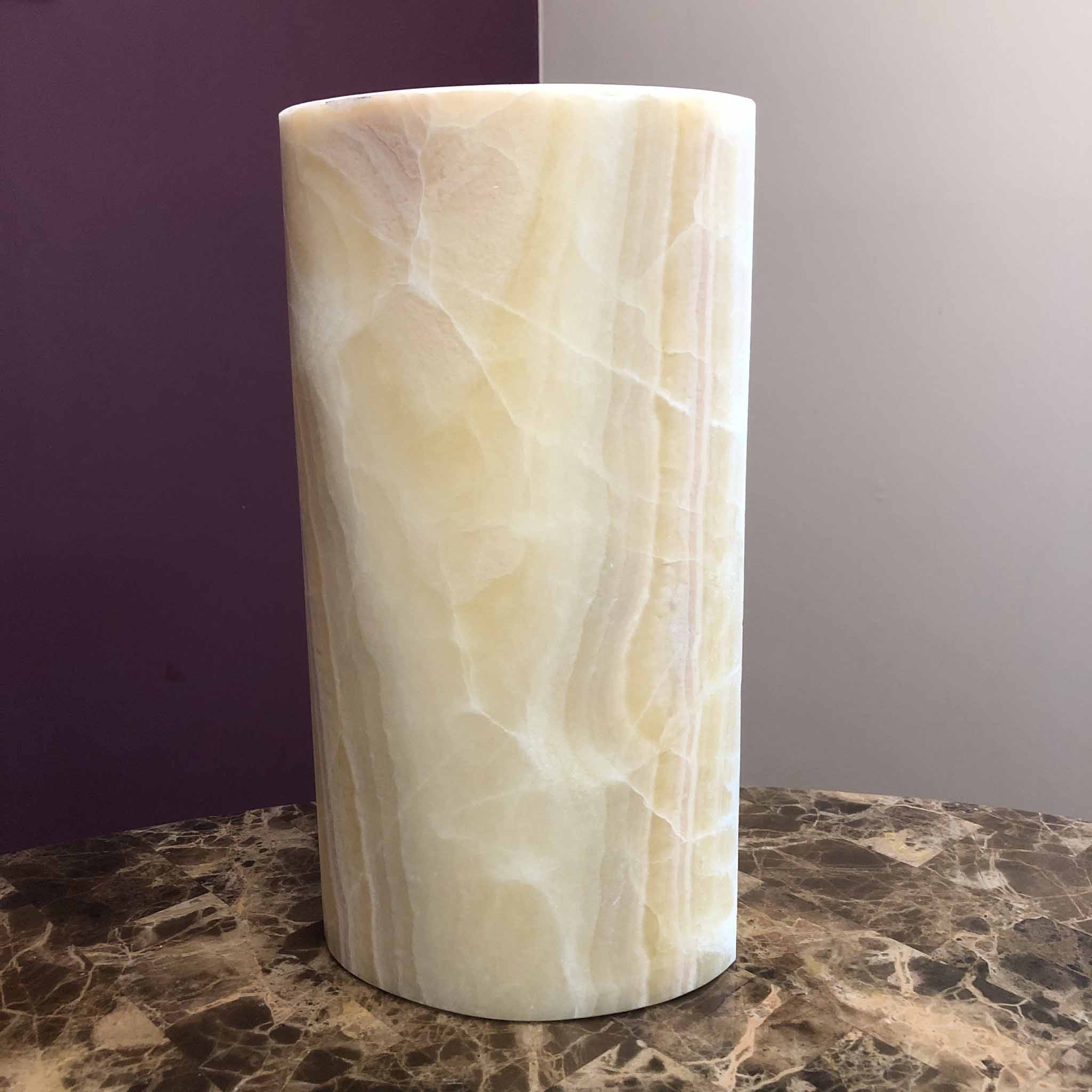 stone lamp
