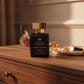 House of DaVoice Cherry Crown perfume displayed on a luxury dresser, Tom Ford Lost Cherry dupe with black cherry and floral notes