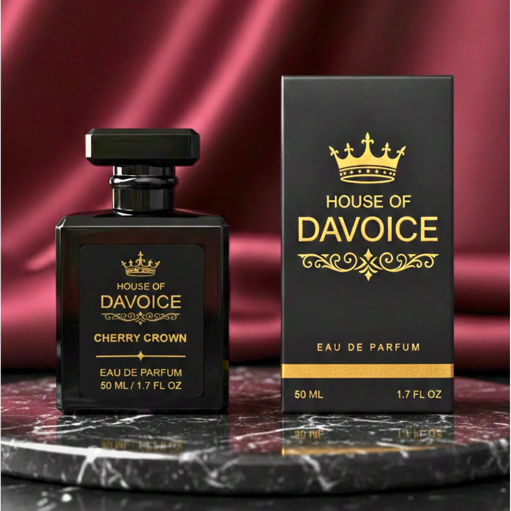 House of DaVoice Cherry Crown 50 mL perfume with luxury gift box, Tom Ford Lost Cherry perfume dupe
