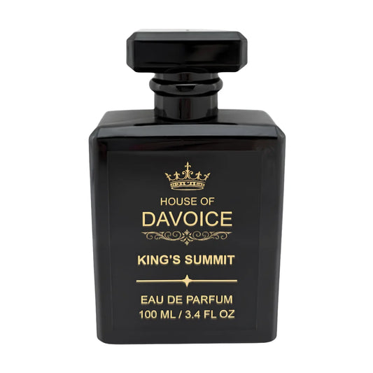 House of DaVoice King's Summit Creed Aventus dupe Eau de Parfum 100 mL front view on white background