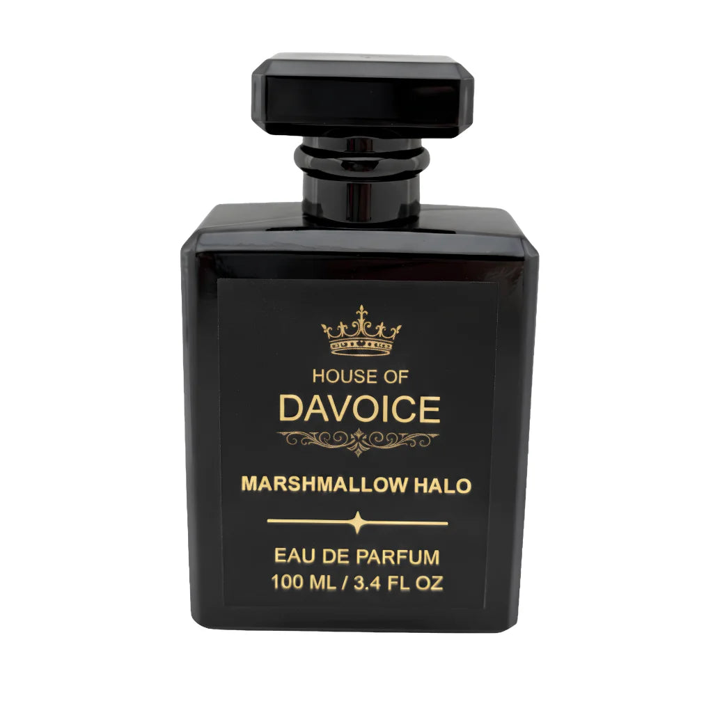House of DaVoice Marshmallow Halo 100 mL Eau de Parfum front view inspired by Kilian Love Don't Be Shy perfume