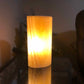 Chic Oval Onyx Table Lamp: Distinctive Bedside Light for Modern Decor