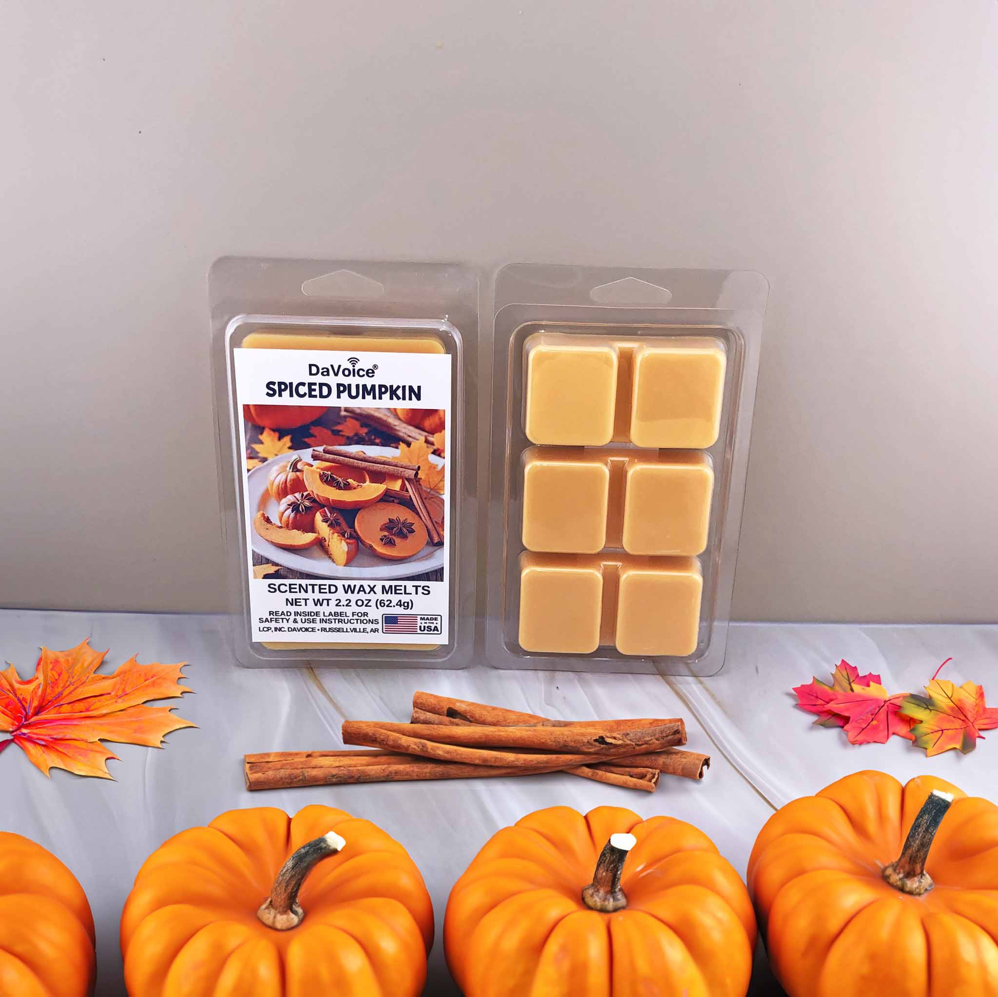 pumpkin melting wax
