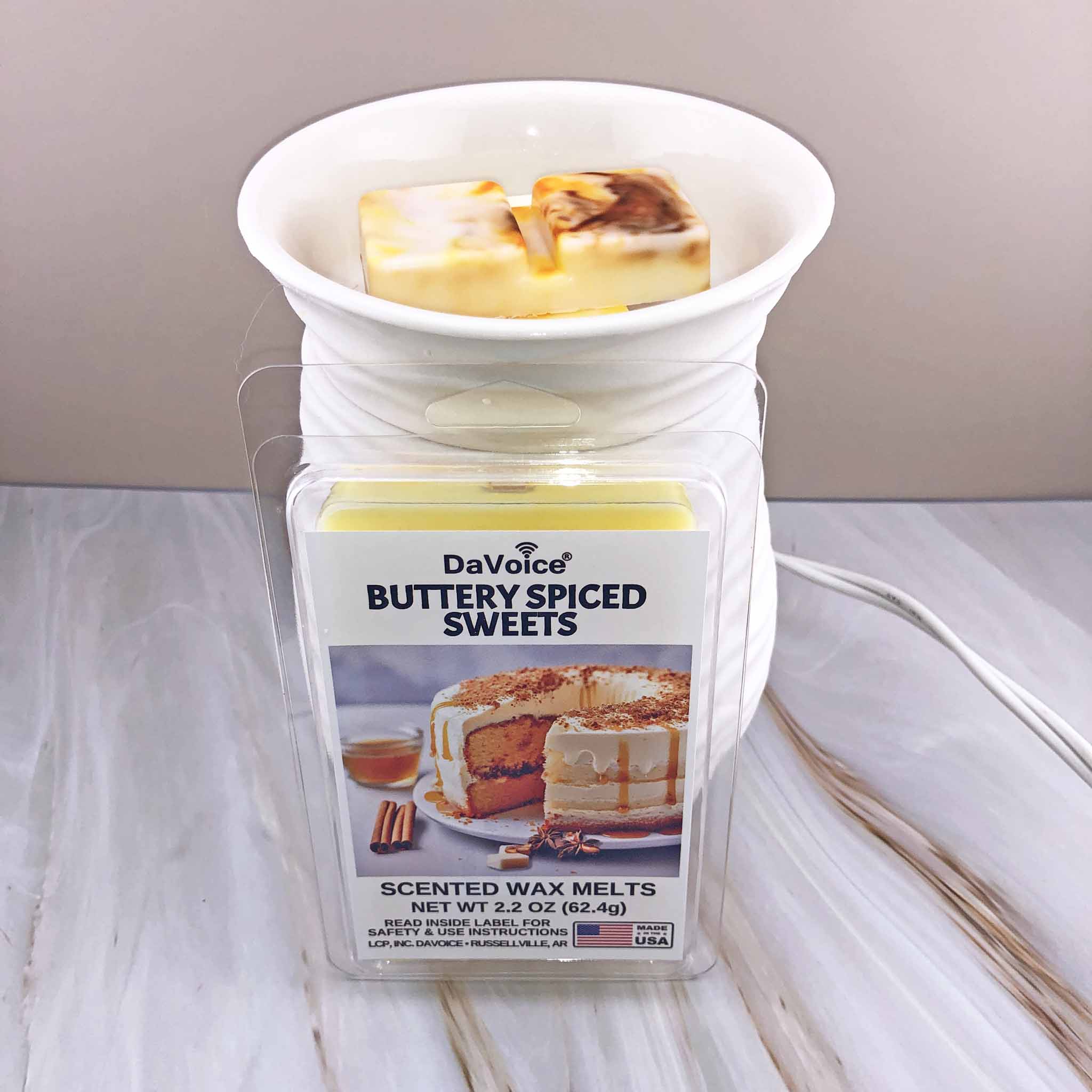 scented wax melts cinnamin vanilla