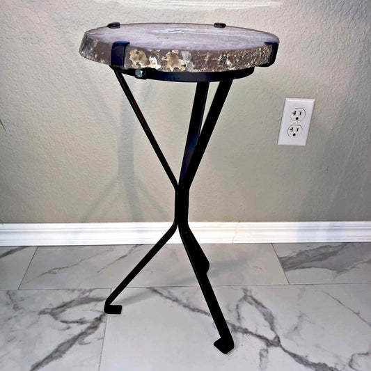 stone end table