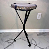stone end table