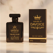 House of DaVoice Twilight Fleur 50ml Black Opium inspired perfume with matching luxury gift box