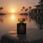 Vanilla Tide 100 mL perfume that is Inspired by Sol de Janeiro Cheirosa 62 at a luxury coastal resort at sunset