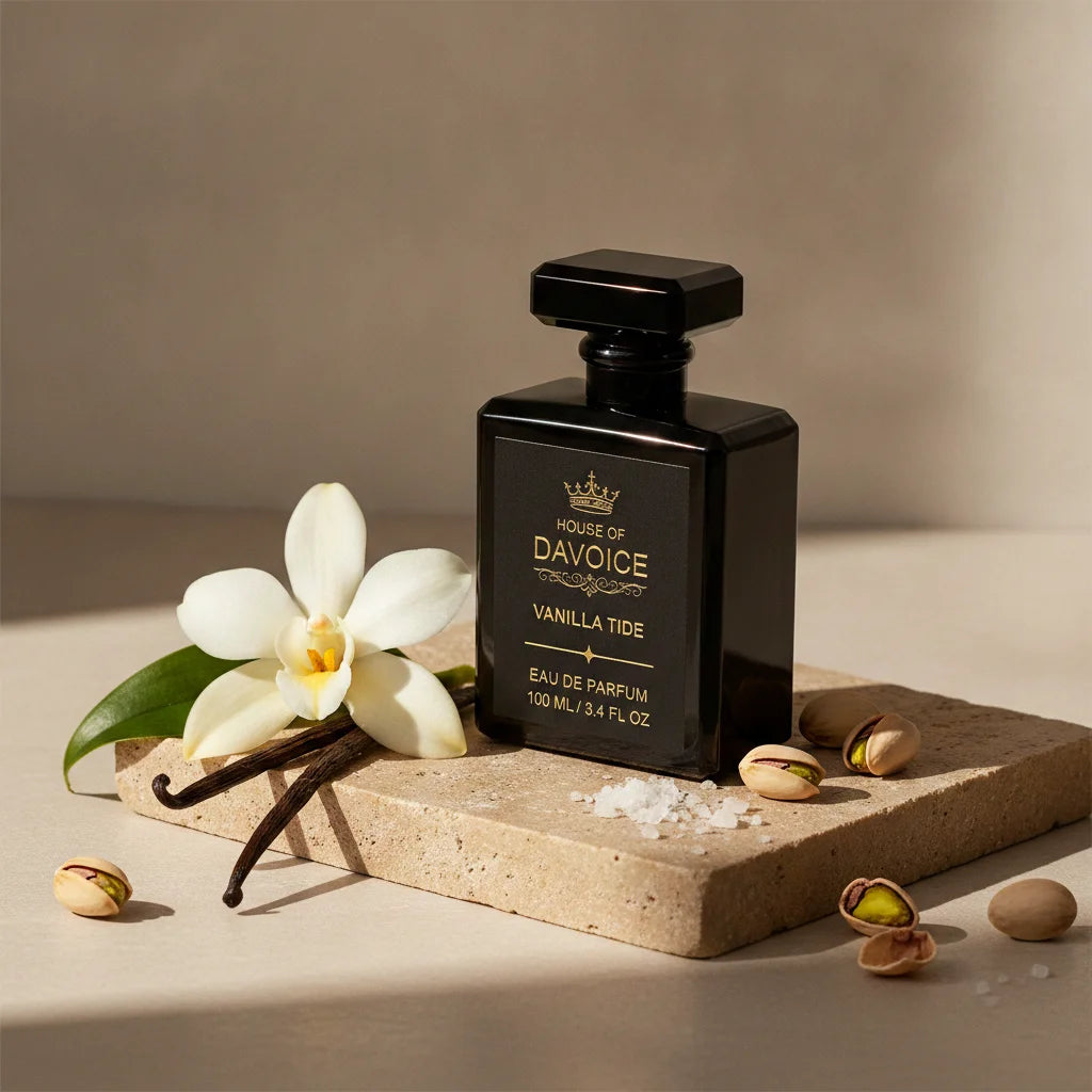 Vanilla Tide perfume 100 mL is a Cheirosa 62 dupe featuring pistachio, sea salt, and vanilla perfume scents