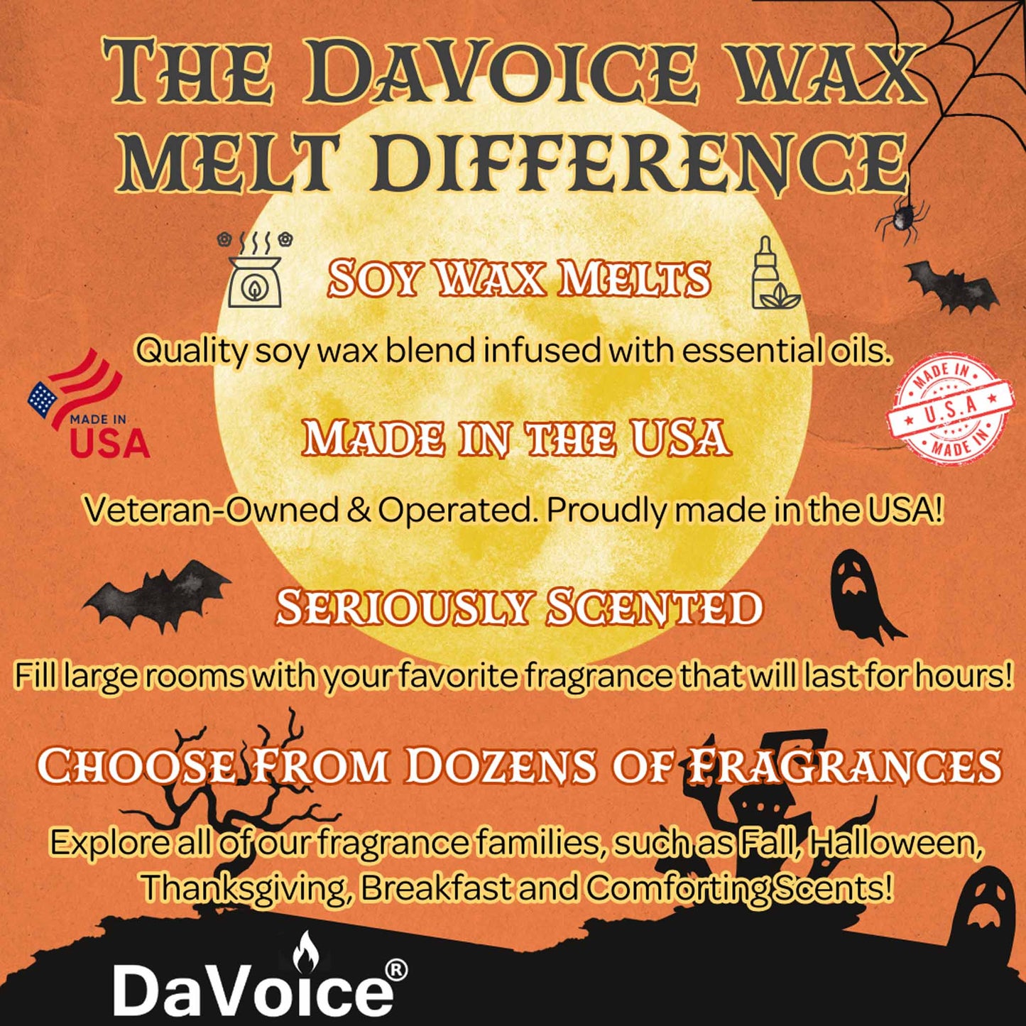 wax melts Halloween