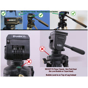 ambico v0552 v0554 tripod quick release plate