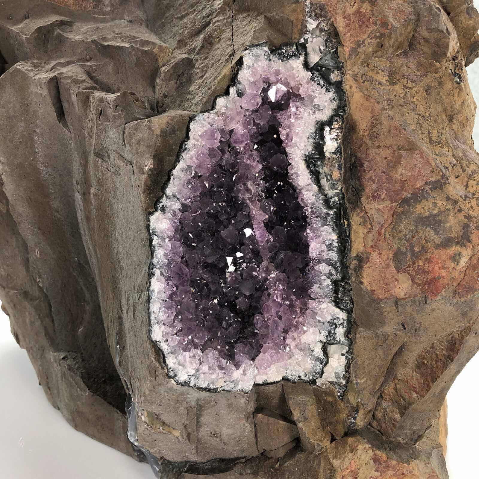 Amethyst Crystal Rock Purple Amethyst Stone Decor Natural Raw 53lb