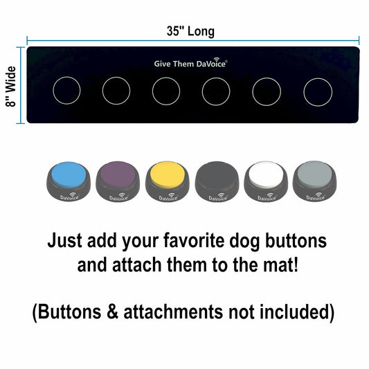 dog buttons for communication board