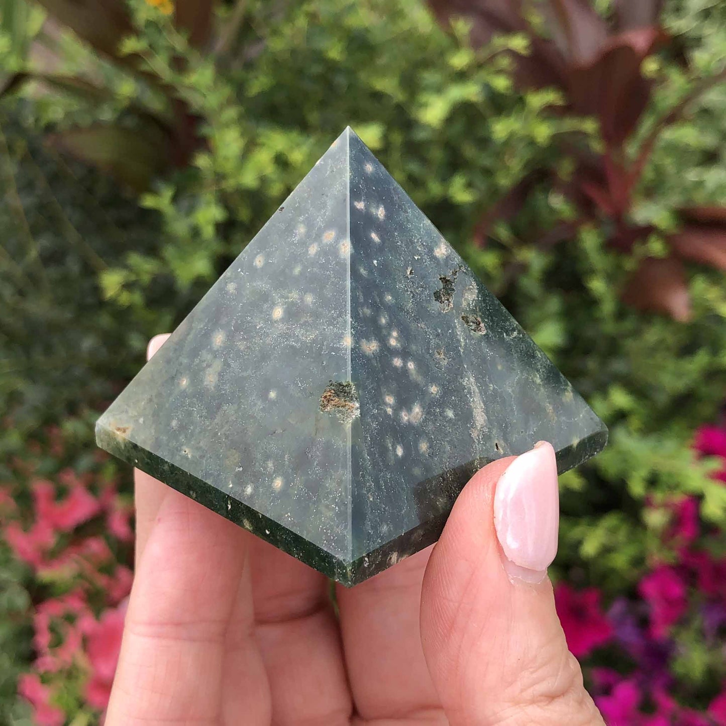 green-pyramid