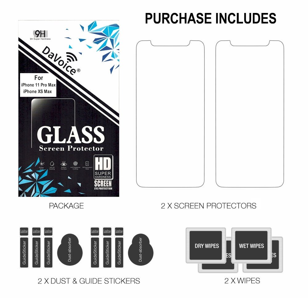 iphone 11 pro max tempered glass