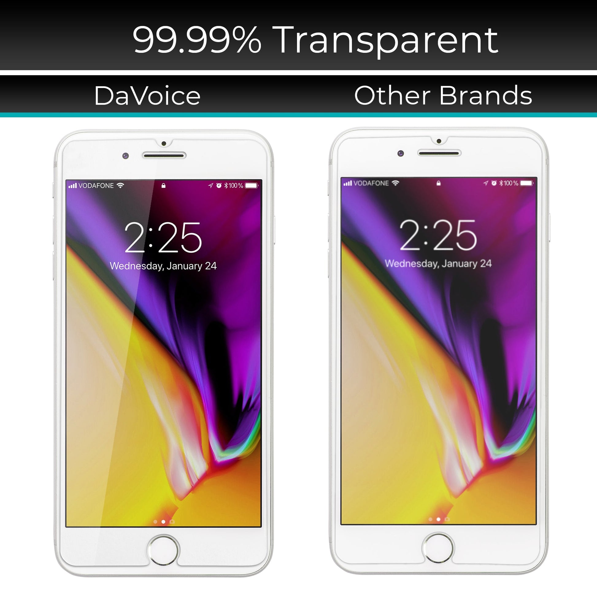 iphone 8 plus tempered glass screen protector