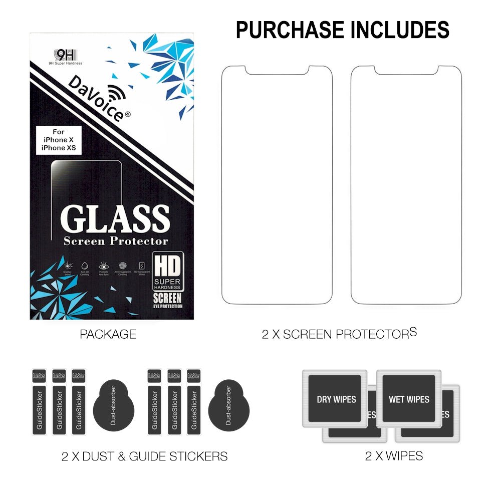 iphone x screen protector glass