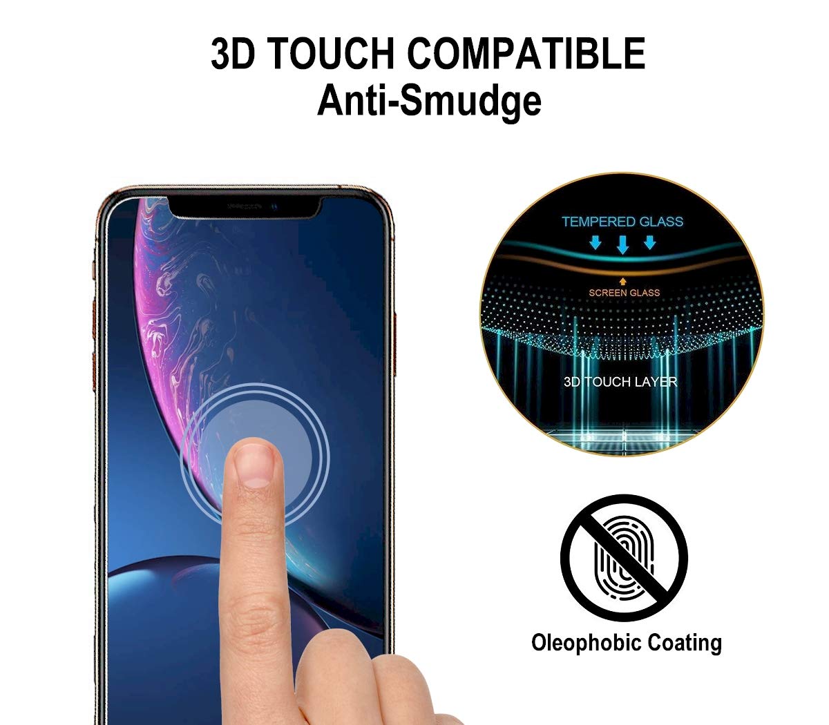 glass screen protector iphone xr