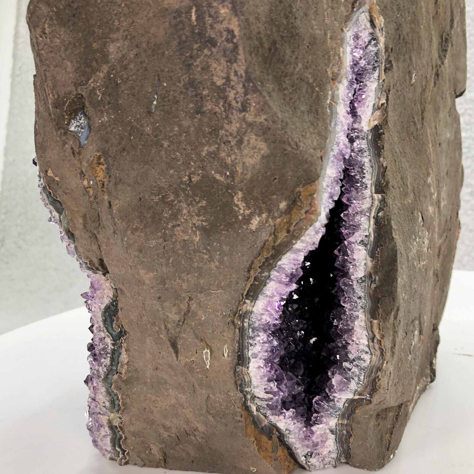 Amethyst Crystal Rock Purple Amethyst Stone Decor Natural Raw 53lb