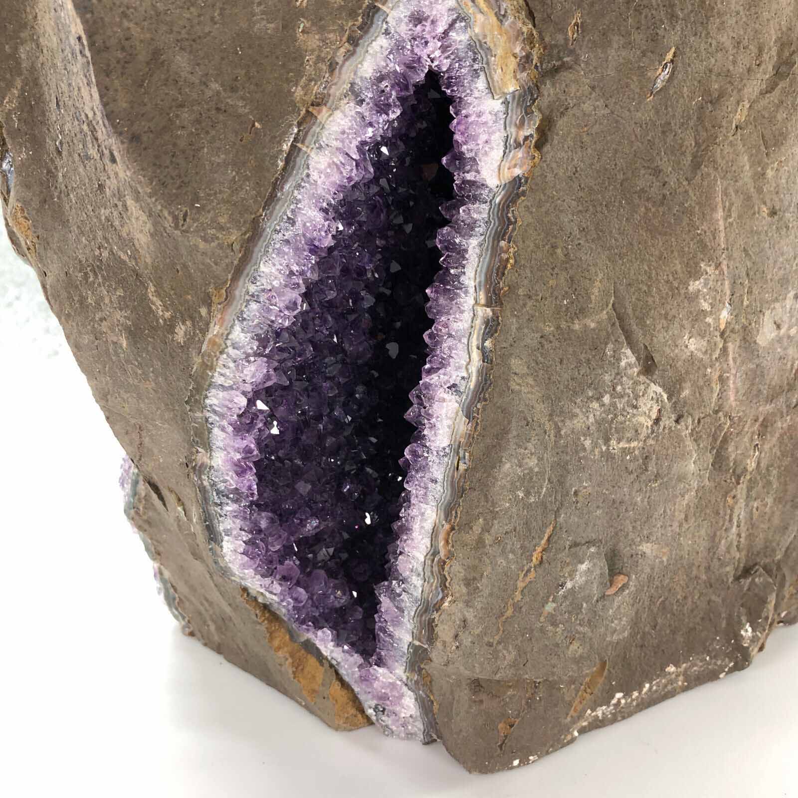 Amethyst Crystal Rock Purple Amethyst Stone Decor Natural Raw 53lb