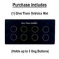 dog word buttons training mat
