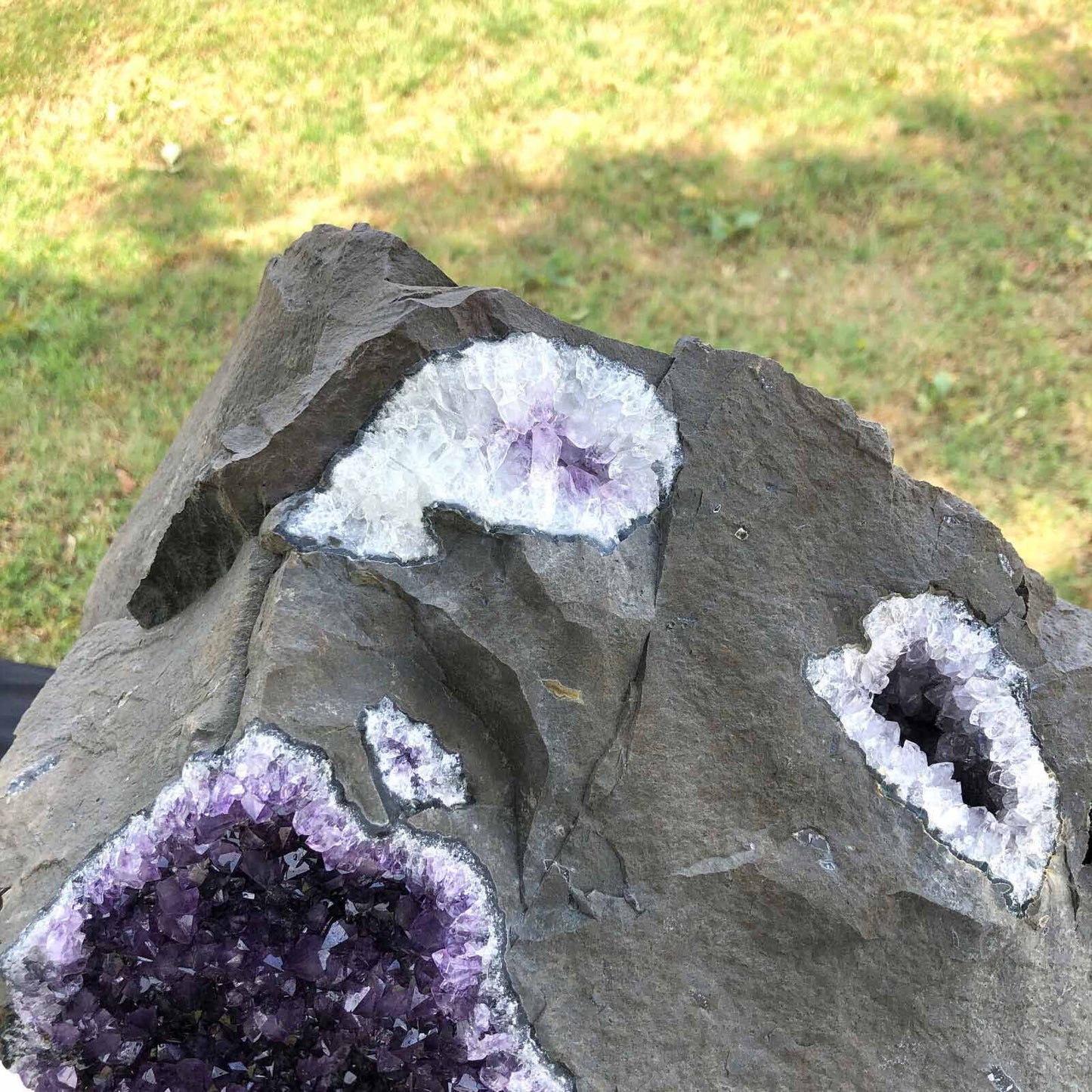 amethyst clusters