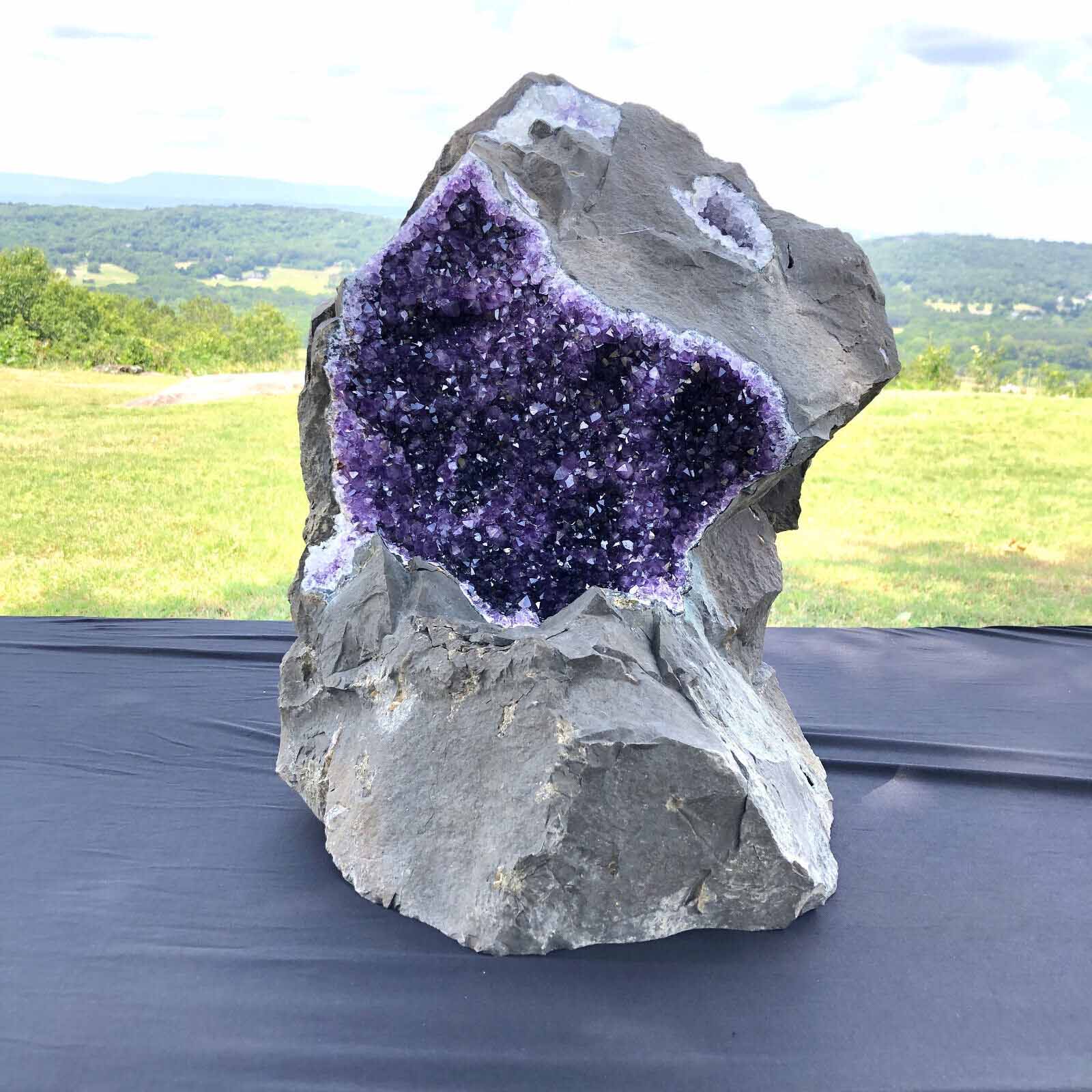 amethyst crystal rock