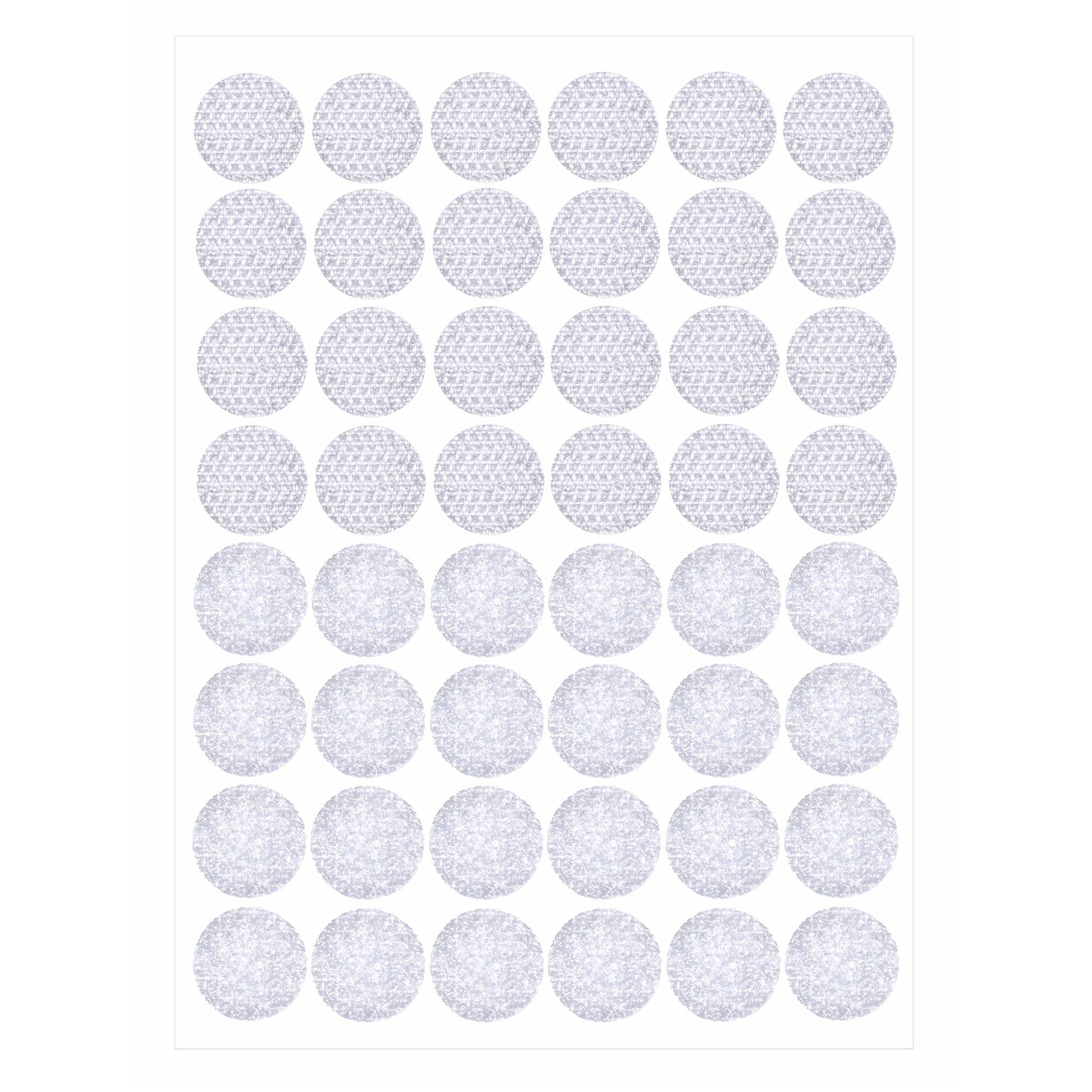 Self Adhesive Circle Hook and Loop Dots (24 Pairs) for Dog Button Mat